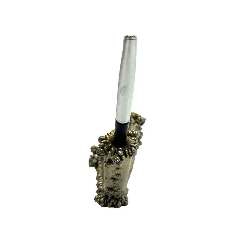 Executive Golf Club Head Pen And Pencil Holder Custom Art Unique VTG